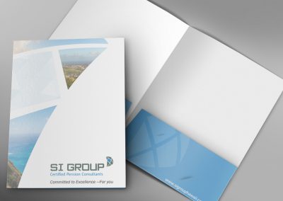SI Group Pocket Folder
