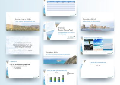 SI Group Presentation Template