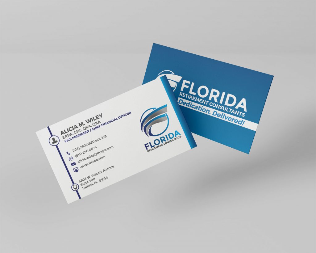 FRC business card design