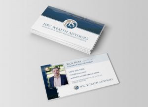 HSC Wealth Advisors custom business cards
