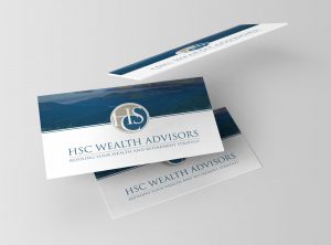 HSC Wealth Advisors custom business cards