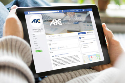 ABC logo displayed in use on a social media business page