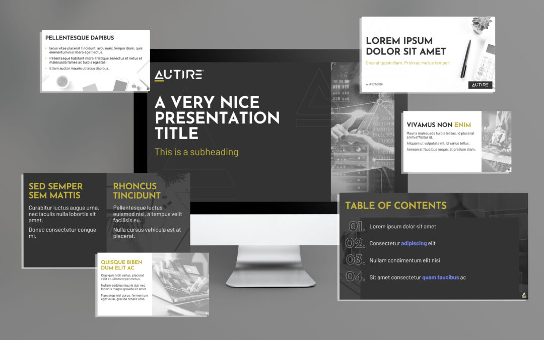 Autire Presentation Template