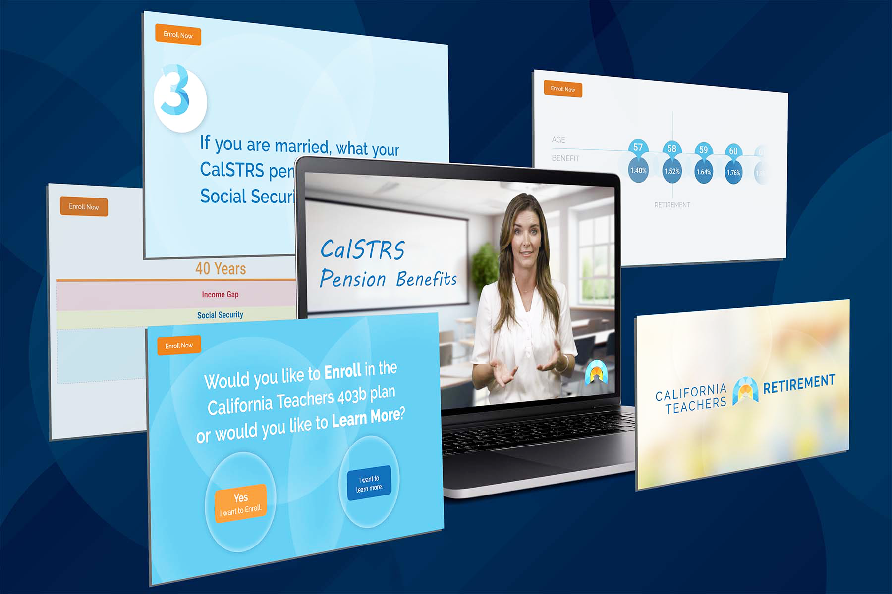 California Teachers Interactive Video Mockup