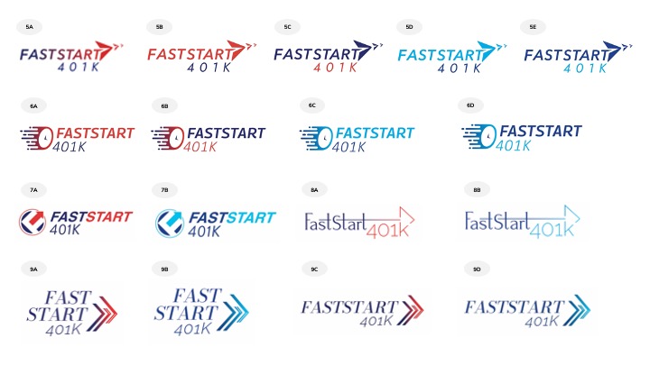 FastStart401k Logo Concepts Round 2