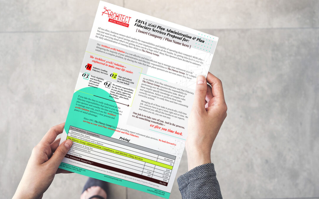 The Finway Group Proposal Sheets