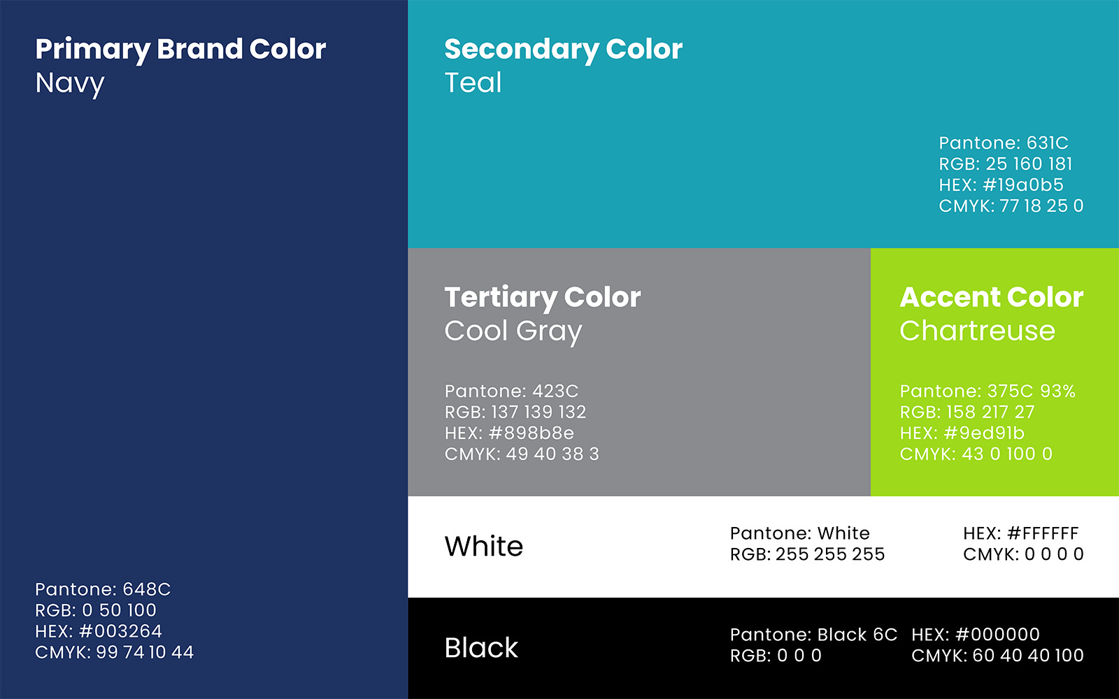 Concept slide: GoalPath color palette slide