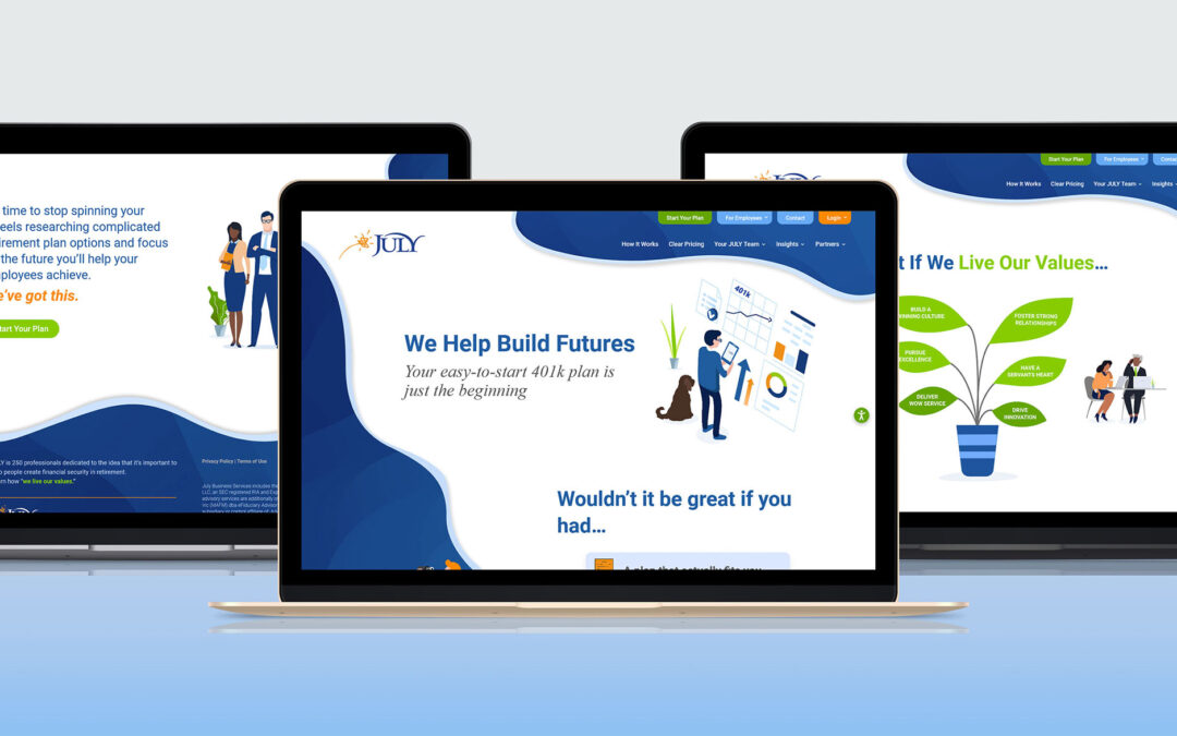 JULY Services Website