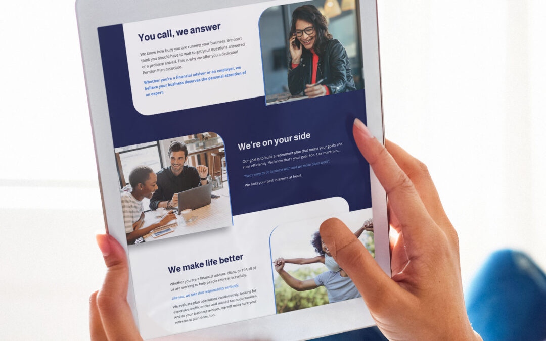 Pension Plan Services Website